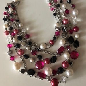 White House Black Market Statement Necklace